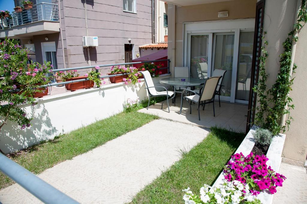 Apartments Eleni 4 Seasons Hanioti Kamer foto